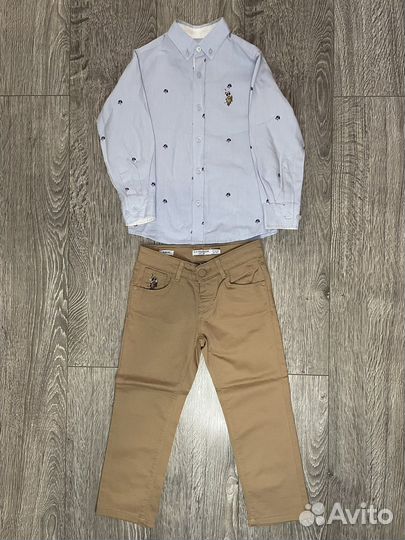 Костюм рубашка и брюки US Polo assn