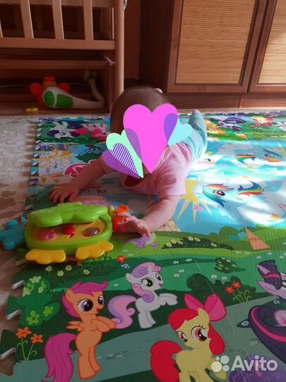 Продам мягкий коврик пазл