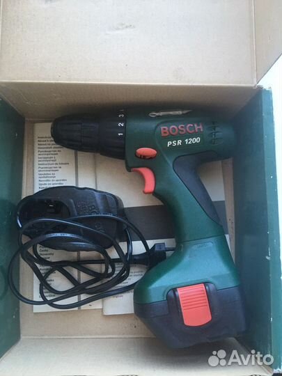 Аккумуляторная дрель