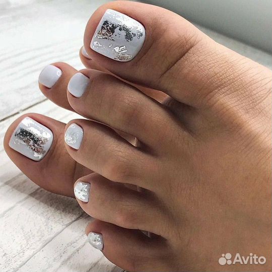 Педикюр SMART с покрытием гель-лаком