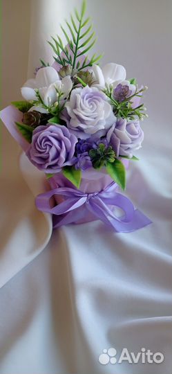 Букет из мыла