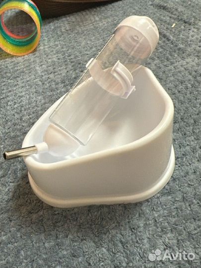 Лоток и поилка для грызунов