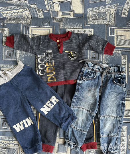 Вещи пакетом на мальчика 74 80 hm