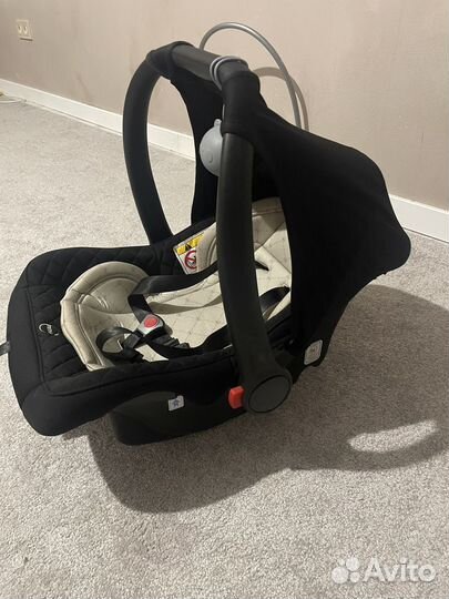 Коляска 3 в 1 бу happy baby