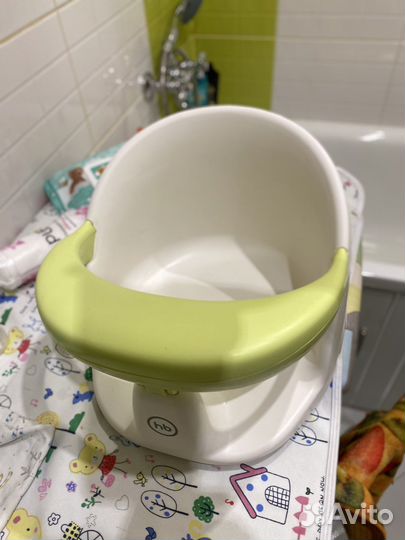 Стульчик для купания happy baby