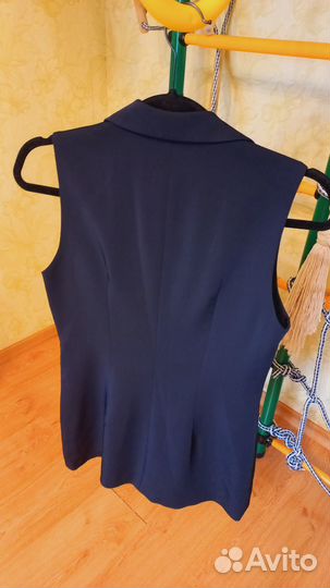 Жилетка школьная синяя 164-170