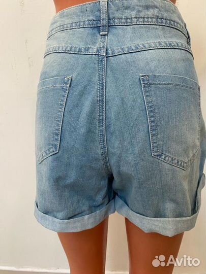 Женские джинсовые шорты,50,52,54 размер