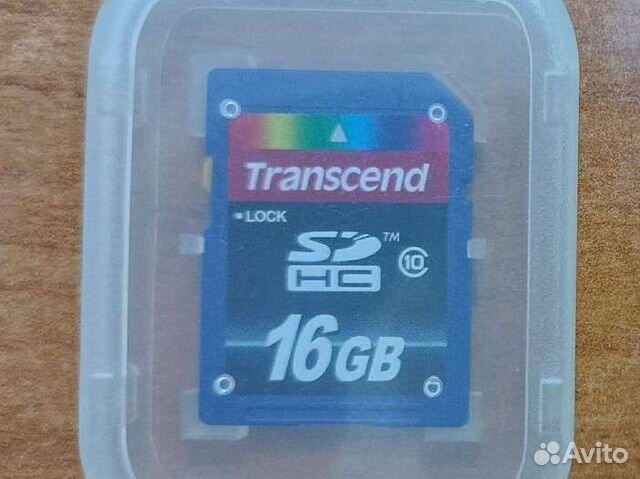 Карта памяти sdhc 16 Гб