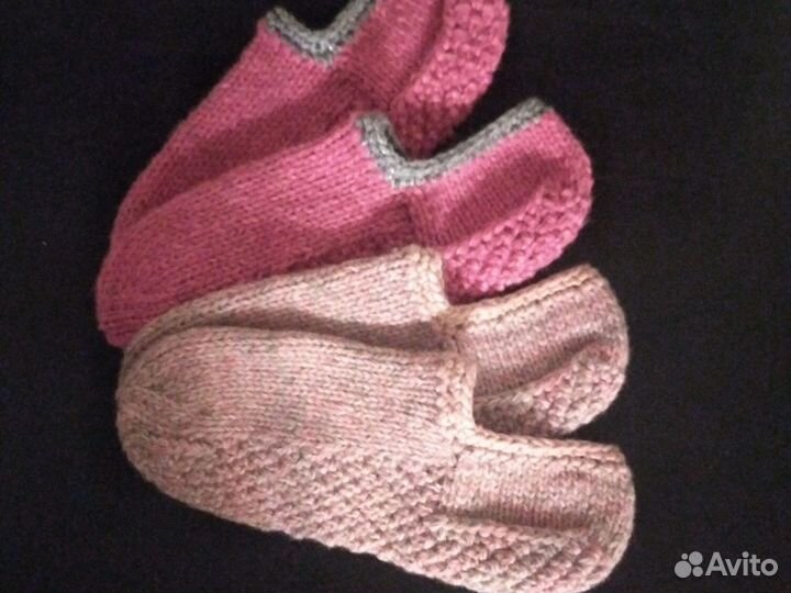 Следки вязаные