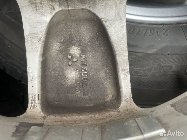 Шины с дисками для mitsubishi 215/70r16 лето
