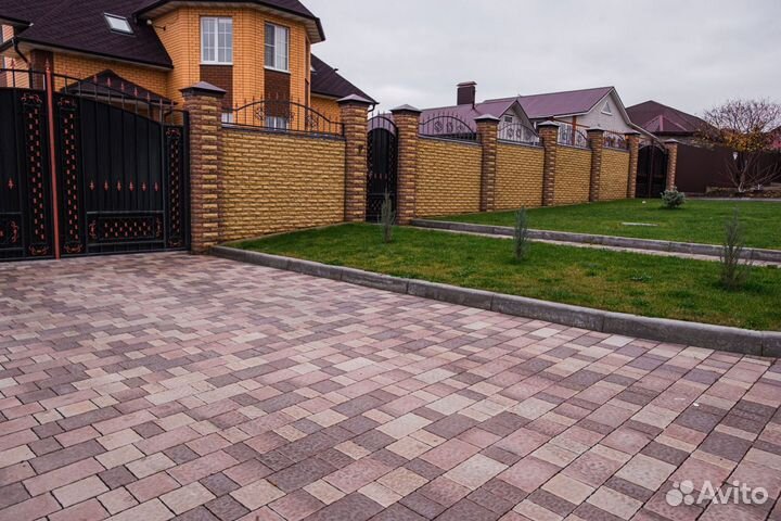 Тротуарная плитка 80 мм