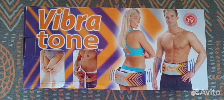Массажный пояс для похудения Vibra tone, Вибратон
