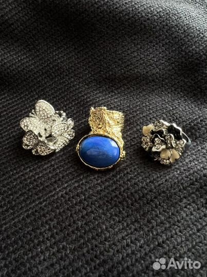 Кольца бижутерия люкс