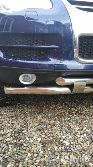 Защита бампера 60/53 с декором Volkswagen Touareg