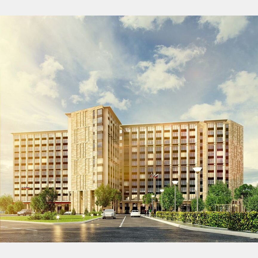 1-к. апартаменты, 25,1 м², 10/13 эт.