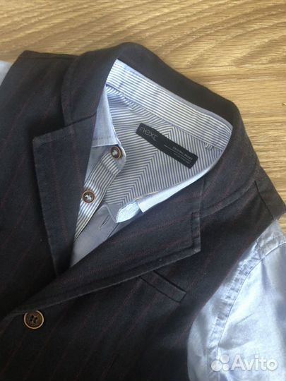 Жилет и рубашка Next, 2-3 года