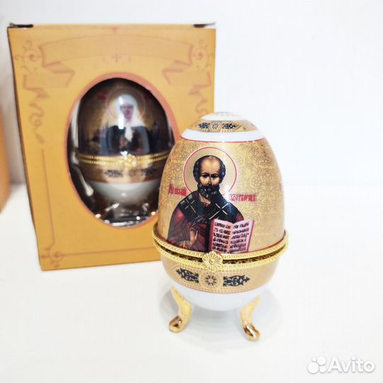 Яйцо шкатулка