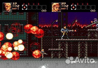 Contra Hard Corps sega