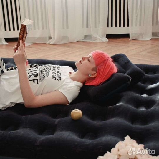 Матрас надувной двуспальный 203*152*22 см Bestway