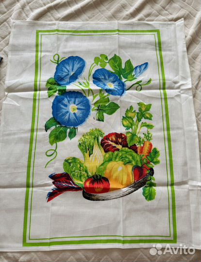 Кухонные полотенца полулен