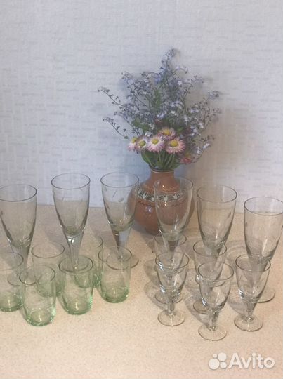 Фужеры и рюмки СССР