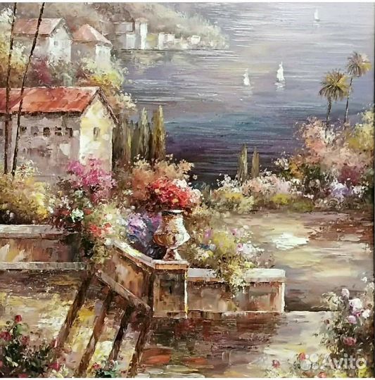 Картины Уютные дворики