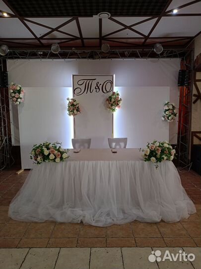 Оформление свадьбы, дня рождения, корпоратива