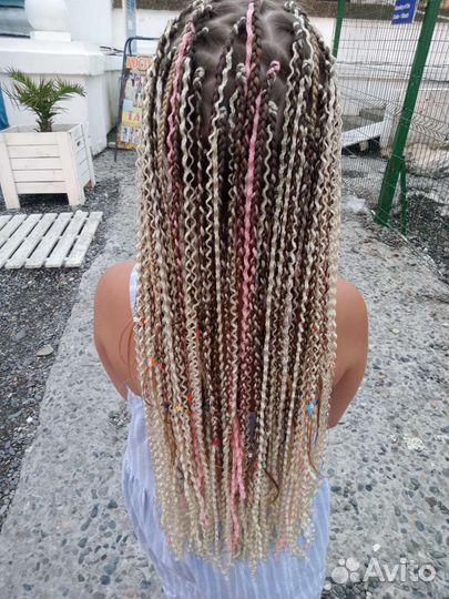 Афрокосы зизи, Сенегальские косы