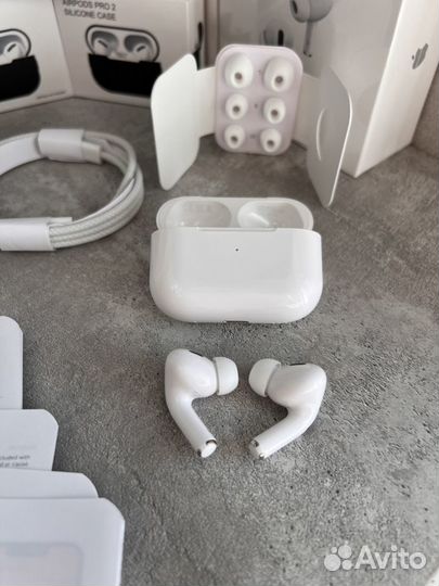 Airpods 2 pro new 2024 type-c, с шумкой