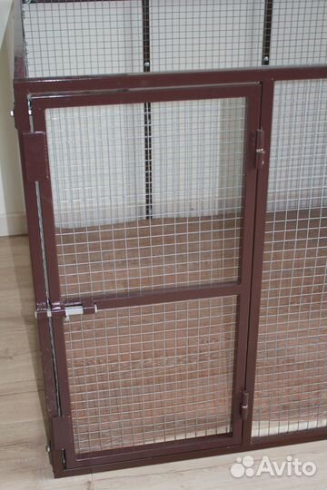 Усиленный вольер для собак, 4 секции