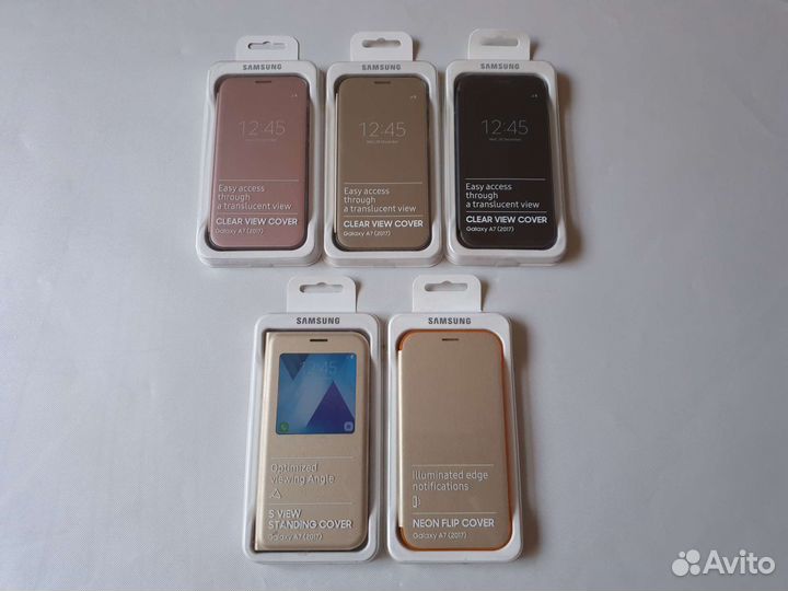 Чехлы на Samsung A3(2017) / A7(2017) оригинал