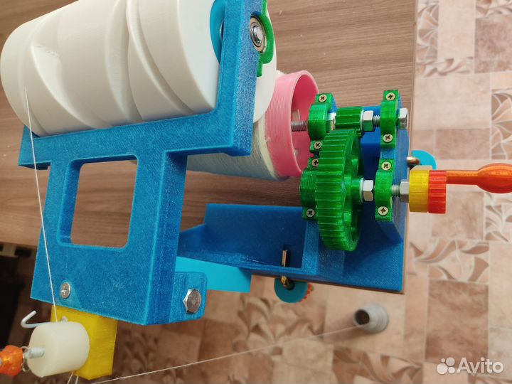 Бюджетная моталка для пряжи на конус