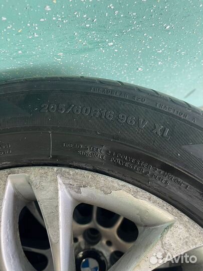 Литые диски r16 на bmw с резиной