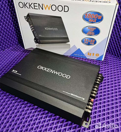 Усилитель 4х канальный(новый)