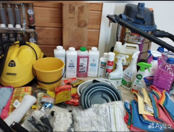 Клининг уборка квартир/ домов помещений