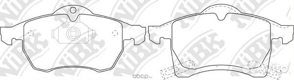 Колод торм диск NiBK PN0118