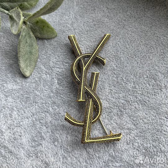 Брошь YSL