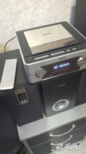 Музыкальный центр philips бу