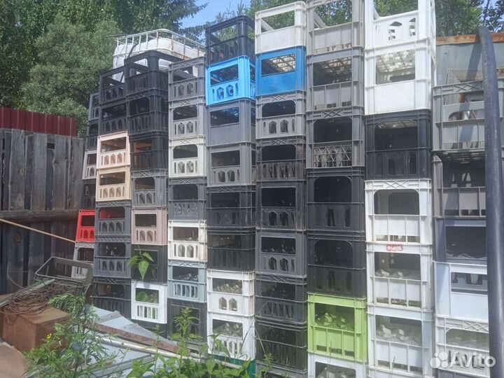 Пластиковые ящики для бутылок