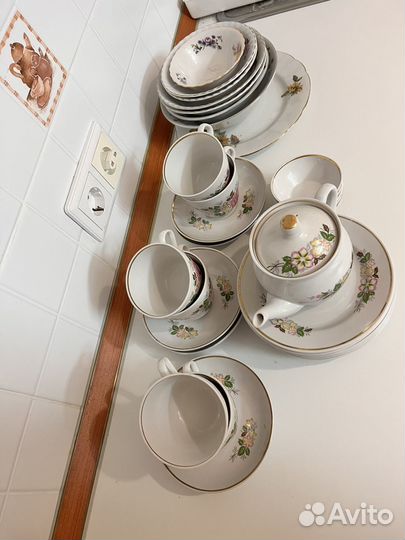 Набор столовой посуды СССР