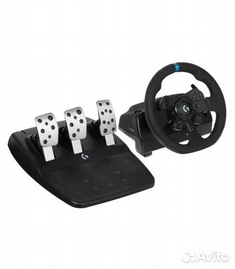 Руль Logitech True Force G923, черный