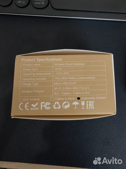 Шлюз ZigBee от Moes для умного дома Tuya