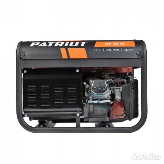 Генератор бензиновый patriot GP 3510