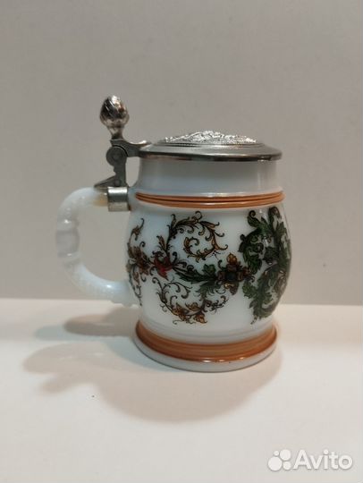 Коллекционная мини кружка клеймо BMF Zinn Germany