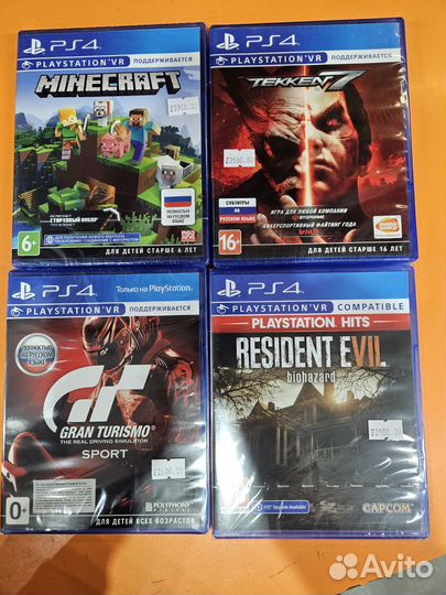 Игры для ps4 vr
