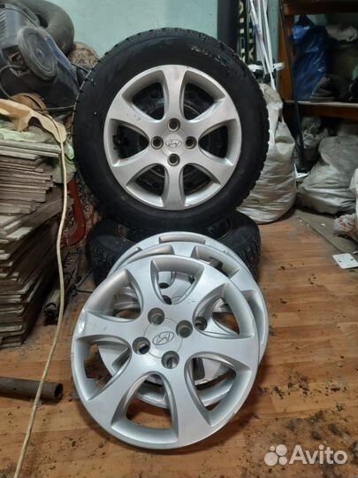 Колёса р15 зимние на solaris