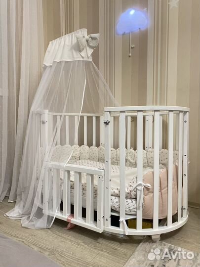 Кровать трансформер 6 в 1 с маятником