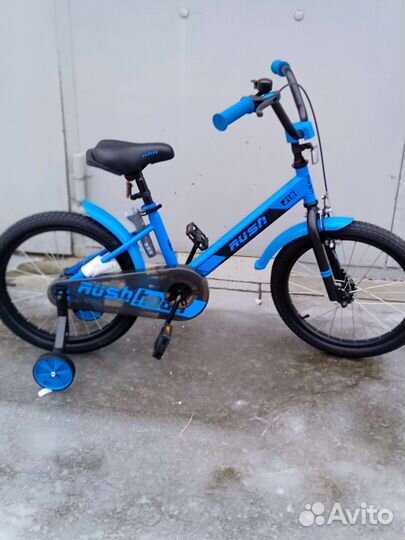 Велосипед rush 18J на 5-7 лет. (новые)