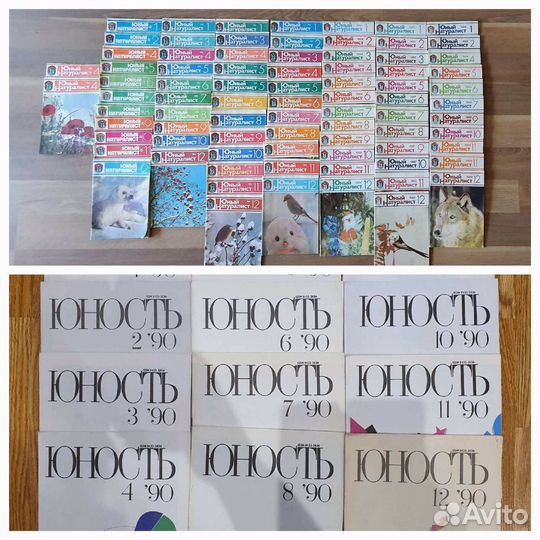 Журнал Юный натуралист и Юность