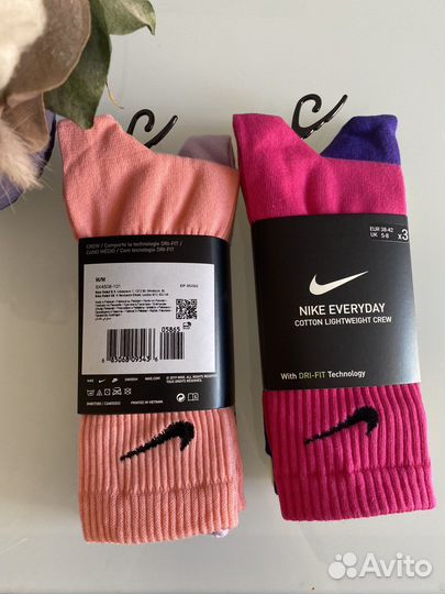 Носки Nike everyday x3 высокие